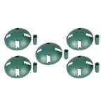 Demi - sphere support pour filet a oiseaux. 5pces
