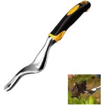 Désherbeur de jardin ergonomique avec manche en alliage d'aluminium pour éliminer les pissenlits Désherbeur de jardin ergonomique avec manche en alliage d'aluminium pour éliminer les pissenlits
