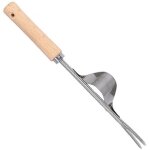 D�sherbeur manuel en acier inoxydable pour jardin, d�sherbage manuel, arrachage des mauvaises herbes, ...