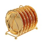 Dessous de verre en metal pour table basse, decoration de table, dessous de verre pour tasse, theiere, ... Dessous de verre en metal pour table basse, decoration de table, dessous de verre pour tasse, theiere, ...