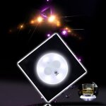 Dessous de verre ultra - mince en cristal acrylique, sous - verre lumineux led, tapis de base flash, ...