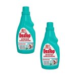 Destop lot de 2 flacons de 750ml gel entretien canalisation dsinfectant