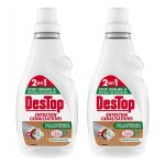 Destop lot de 2 gels ecologique entretien des canalisations flacon de 750 ml