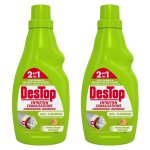 Destop lot de 2 gels entretien canalisations javel parfum fracheur agrumes - 750 ml