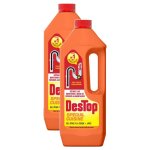 Destop lot de 2 gels sp�cial cuisine d�boucheur canalisation flacon de 1 l
