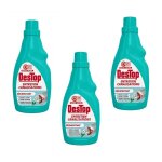 Destop lot de 3 flacons de 750ml gel entretien canalisation dsinfectant