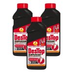 Destop lot de 3 gels dboucheur surpuissant - 2 doses - 500ml