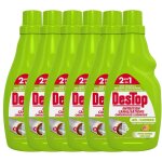 Destop lot de 6 gels entretien canalisations javel parfum fracheur agrumes - 750 ml