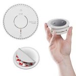 D�tecteur de fum�e nf autonomie et garantie 10 ans + 1 support aimant� - angeleye