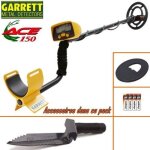 Détecteur de métaux garrett ace 150 livré avec son protège disque + couteau de fouille Détecteur de métaux garrett ace 150 livré avec son protège disque + couteau de fouille