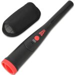 Détecteur de métaux noir et rouge Détecteur de métaux noir et rouge