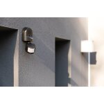 Dtecteur de mouvement orientable noir