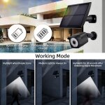 Le détecteur de mouvement solaire allume 11 led de simulation de sécurité bionique et capteur de mouvement, ... Le détecteur de mouvement solaire allume 11 led de simulation de sécurité bionique et capteur de mouvement, ...