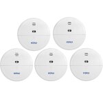 Détecteur de protection de fumée sans fil 433mhz, capteur d'incendie de fumée pour système d'alarme de ... Détecteur de protection de fumée sans fil 433mhz, capteur d'incendie de fumée pour système d'alarme de ...