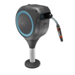 D�vidoir automatique pour terrasse - gardena - rollup - s - bleu - longueur 15 m - tuyau 13 mm