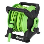 Dévidoir tuyau arrosage portable mural équipé 15m diam 12, 5mm Dévidoir tuyau arrosage portable mural équipé 15m diam 12, 5mm