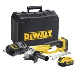 Dewalt dcg412m2 - set meuleuse d'angle li - ion 18v (2x batterie 4. 0ah) dans mallette - 125mm