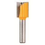 Dewalt fraise  rainer, 2 taillants, emmanchement 8mm, Ø 15 mm - dt90007 - qz