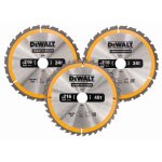 Dewalt jeu des lames de scie circulaire, 3 - pcs - dt1962 - qz Dewalt jeu des lames de scie circulaire, 3 - pcs - dt1962 - qz