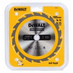 Dewalt lame de scie circulaire, 165 / 20 mm, 18 dents - dt1933 - qz