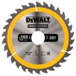 Dewalt lame de scie circulaire, 165 / 30 mm, 30 dents - dt1937 - qz Dewalt lame de scie circulaire, 165 / 30 mm, 30 dents - dt1937 - qz