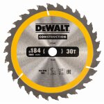 Dewalt lame de scie circulaire, 184 / 16 mm, 30 dents - dt1940 - qz