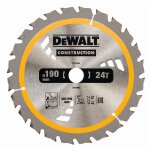 Dewalt lame de scie circulaire, 190 / 30 mm, 24 dents - dt1944 - qz