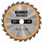 Dewalt lame de scie circulaire, stationnaire, 250 / 30 mm, 24 dents - dt1956 - qz Dewalt lame de scie circulaire, stationnaire, 250 / 30 mm, 24 dents - dt1956 - qz