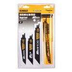 Dewalt lames de scies sabres (dure de vie x2), 12 pcs - dt2441l - qz