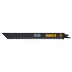 Dewalt lame de scie sabre hcs 225mm 2spices - dt2450 - qz