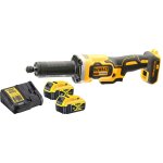 Dewalt - meuleuse droite xr 18v 5ah li - ion brushless - dcg426p2
