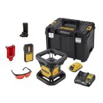 Dewalt - niveau laser rotatif 18v avec coffret et accessoires - dce074d1r Dewalt - niveau laser rotatif 18v avec coffret et accessoires - dce074d1r