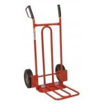 Diable  roues pleines et tablette pivotante