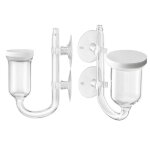 Diffuseur de co2 pour aquarium, kits nano en forme de u pour r�servoirs implant�s, accessoires de pompe ...