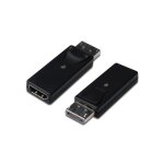 Digitus displayport / hdmi adaptateur [1x displayport mle - 1x hdmi femelle] noir blindage double, verrouilla ...