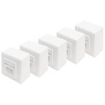 Digitus cat 6, classe e, prise de donn�es, montage en saillie