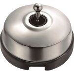 Dimbler - interrupteur va et vient porcelaine noire coque chrome réf. 60308773 - fontini Dimbler - interrupteur va et vient porcelaine noire coque chrome réf. 60308773 - fontini