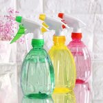 Diompirux 3 pieces colore et transparent 500ml flacons pulverisateur, vaporisateur vide reutilisable ...