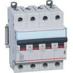 Disjoncteur - legrand - 403568 - s304 4p - 63a - 6ka - ip20