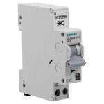 Disjoncteur auto p + n 32a - siemens