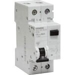 Disjoncteur diffrentiel monobloc 16 a 1p + n type ca 30 ma diagramme c - siemens ingenuity for life
