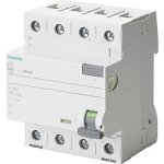 Disjoncteur diff�rentiel siemens 5sv3346 - 6 4 p�les 63 a 0. 03 a 400 v 1 pc(s)