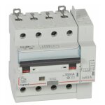Disjoncteur dx3 4p c25 6000a ac 300ma tga