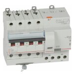 Disjoncteur dx3 4p c40 6000a ac 30ma 7m