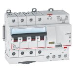 Disjoncteur dx3 4p c40 6000a ac 30ma tga