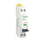 Disjoncteur modulaire acti9 idt40t 1p + n courbe c 4500a / 6ka 6a - schneider electric - a9p22606