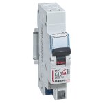 Disjoncteur phase + neutre legrand 16a bornes automatiques 1 module Disjoncteur phase + neutre legrand 16a bornes automatiques 1 module