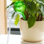 Dispositif d'arrosage automatique pour jardin, 5 pices, boule en pvc pour plantes et fleurs, mangeoire ...