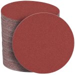 Disques abrasifs 150mm grain 120 papier poncer 50 pices no trous disque poncage pour ponceuse excentrique ...