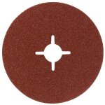 Disque abrasif � fibres Ø 180 mm 4x g36 / 60 / 100, m�tal, non perfor�